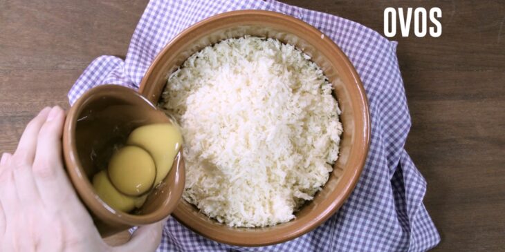 Passo 9 - Bolinho de arroz simples frito