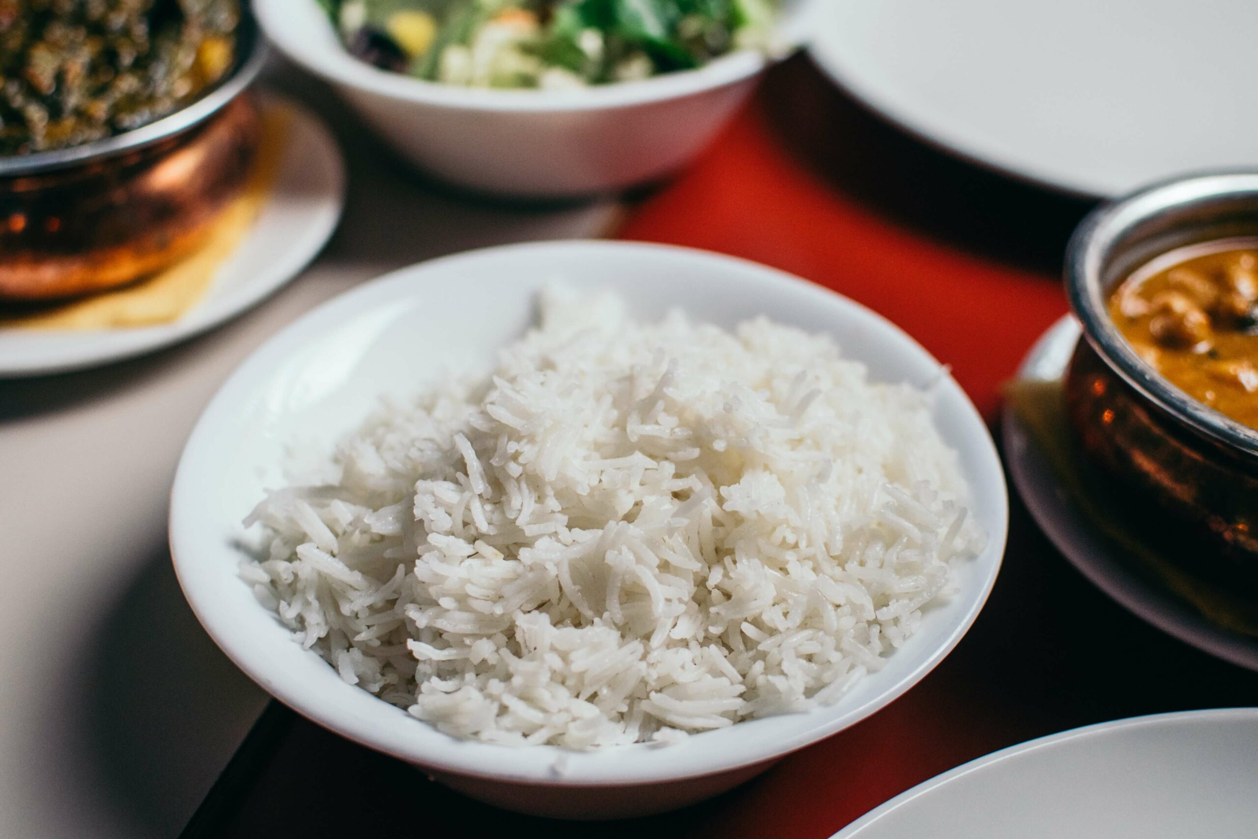 Bolinho de arroz simples frito