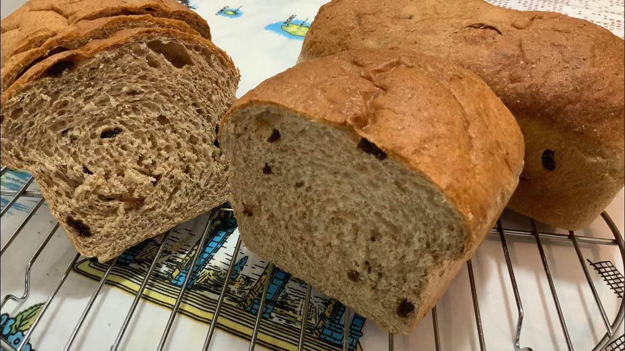 Como fazer pão caseiro com passas?