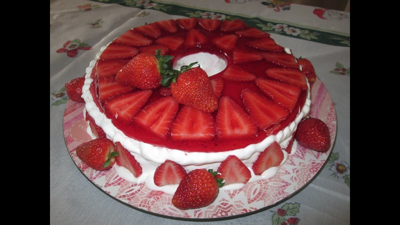 torta de gelatina Ana Maria Braga