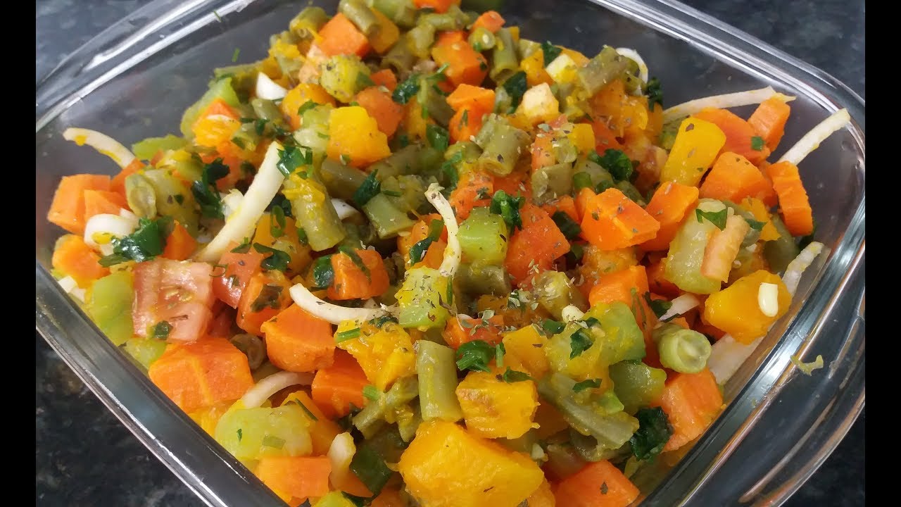 salada de legumes @receitinhascomamor