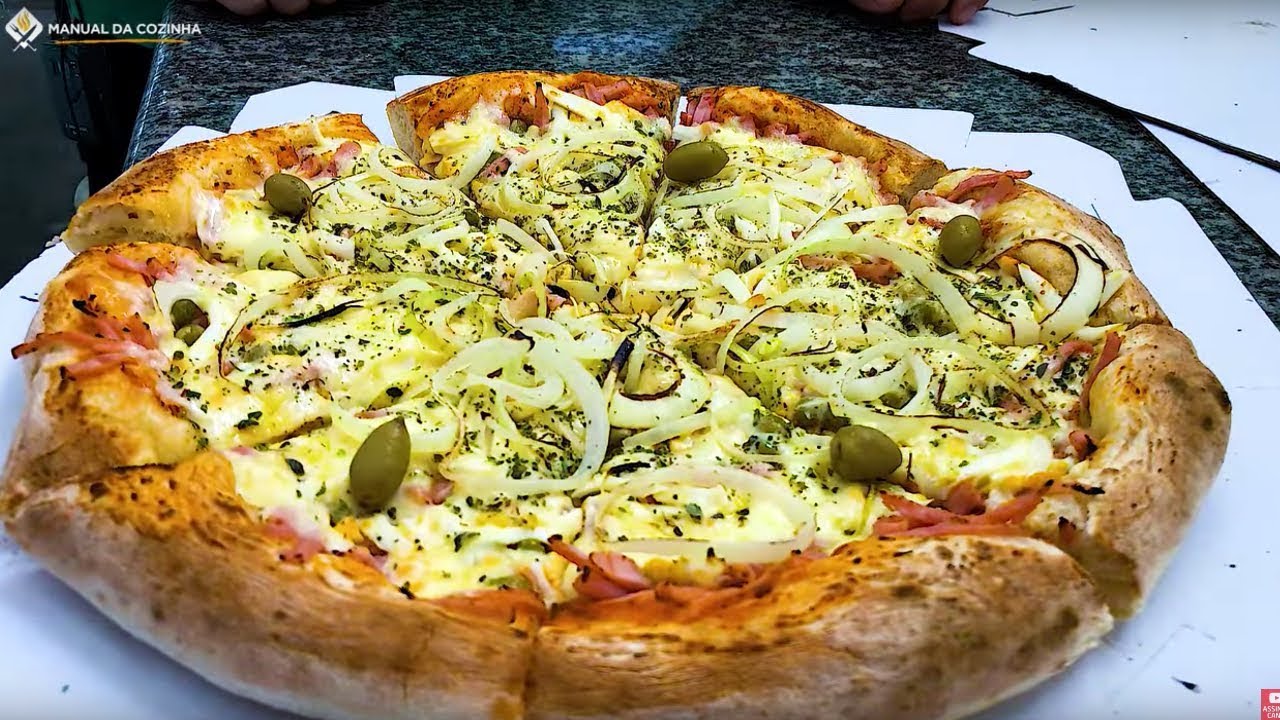 pizza havaiana fácil @youtube