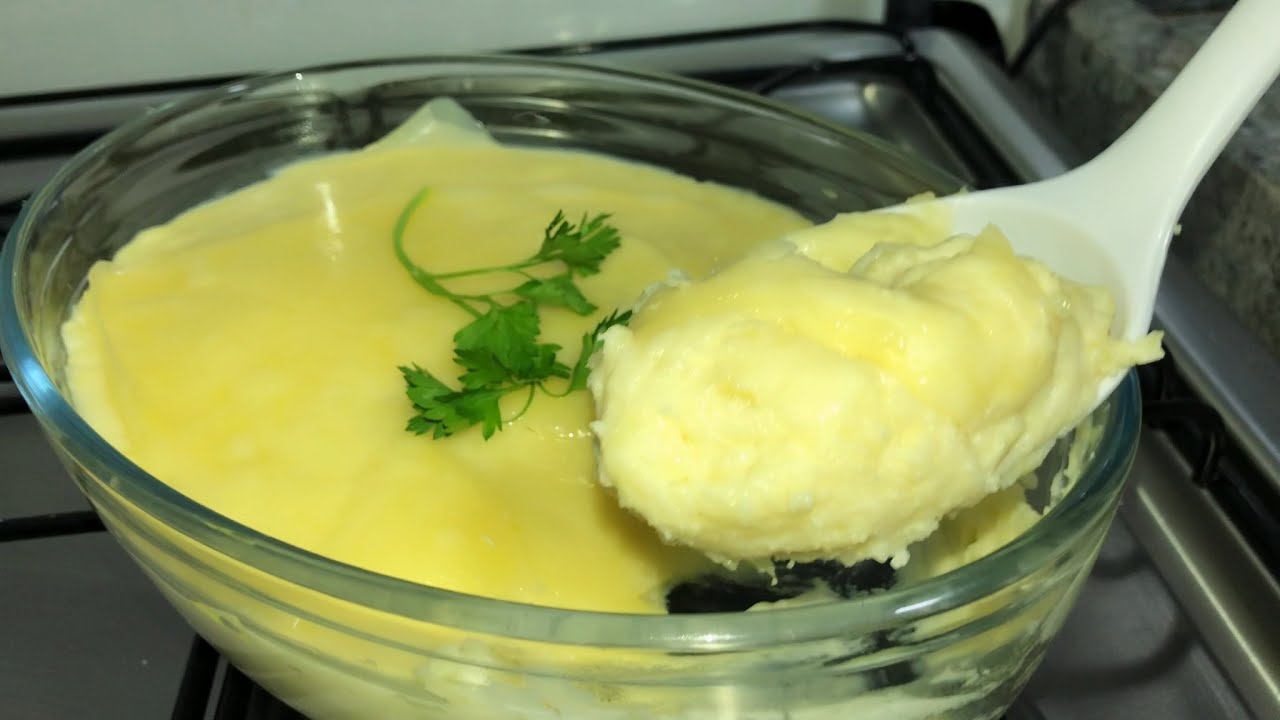 Como fazer purê de batata com queijo cottage?