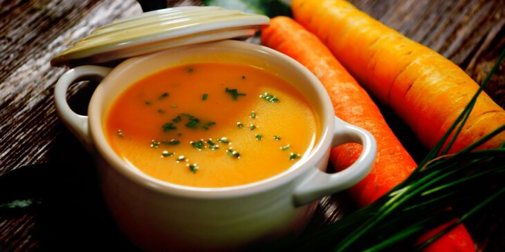 Sopa de cenoura com cebolinha verde ana maria braga