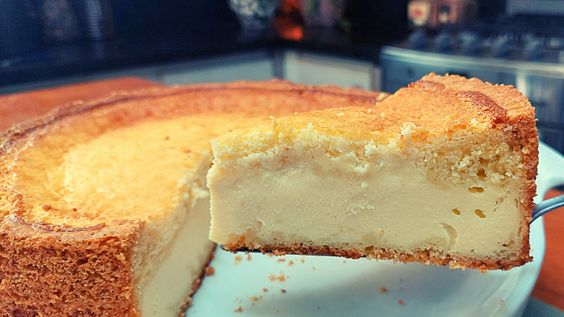 torta de ricota com cream cheese tudo gostoso