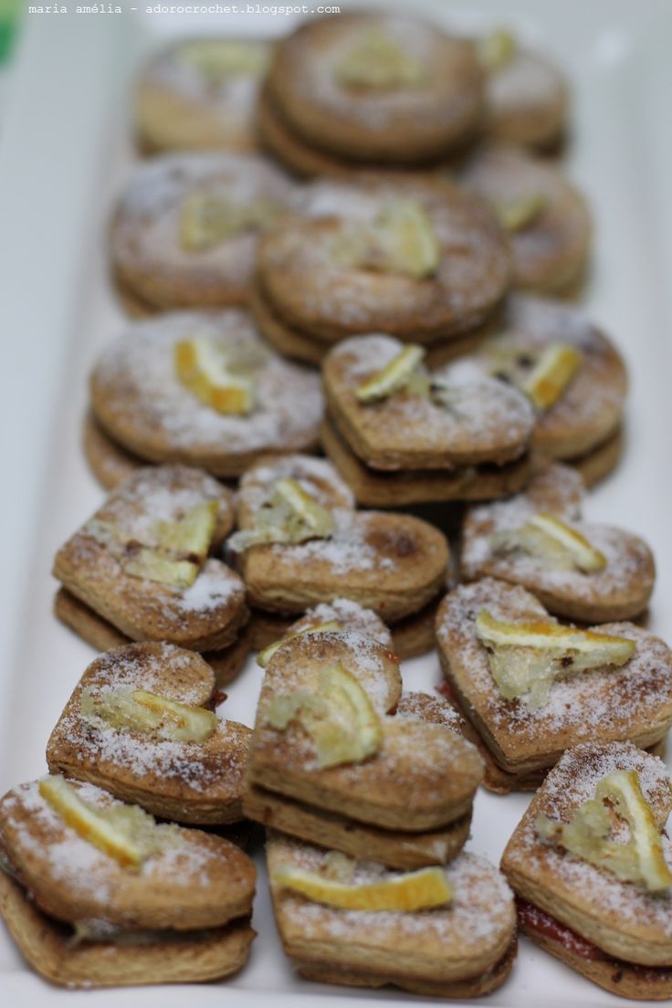 Biscoitos de limão crocante amanteigado @pinterest