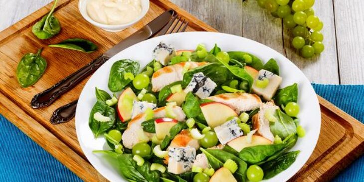 Receita de salada com gorgonzola muito fácil