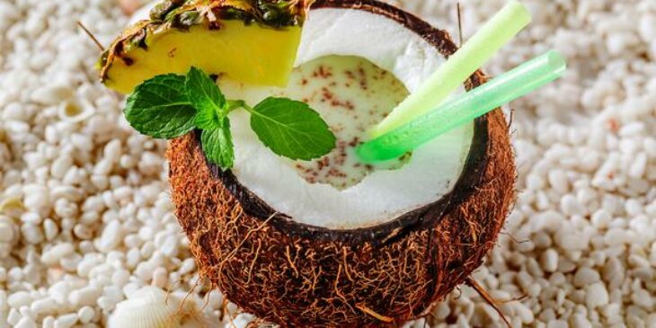 Drink com coco: uma receita tropical que o brasileiro ama