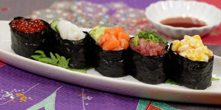 Sushi gunkan maki