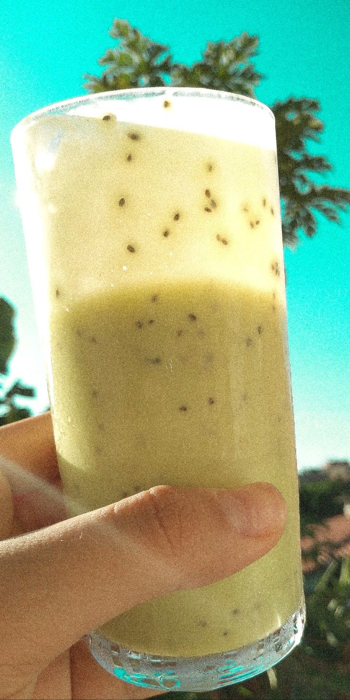 Milk Shake de abacate prático