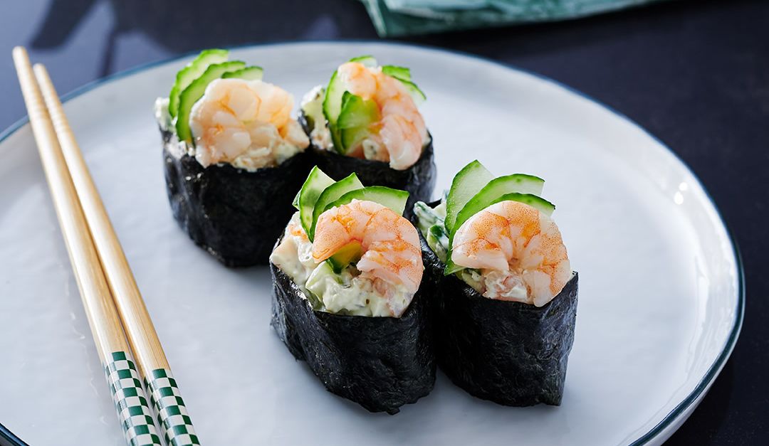 sushi com pepino receita japonesa
