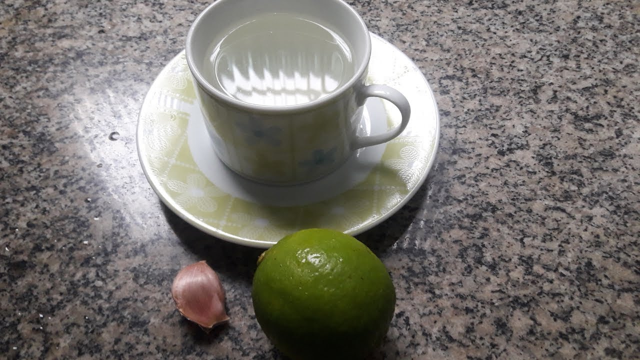 chá preto com alho e limão para gripe e imunidade @tchaugripe