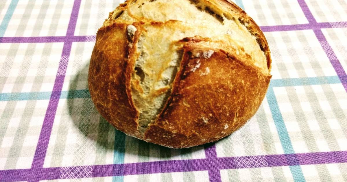 Pão italiano redondo
