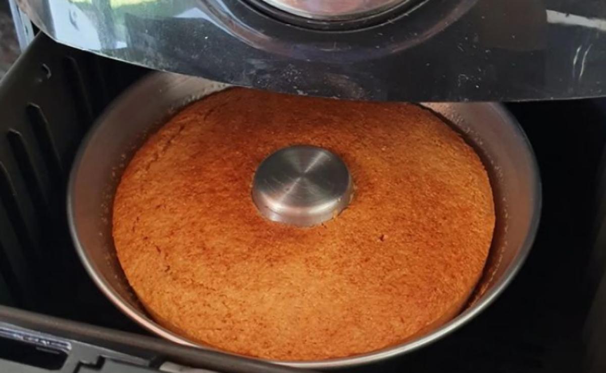 Fazer bolo na airfryer - O que tem pra comer?