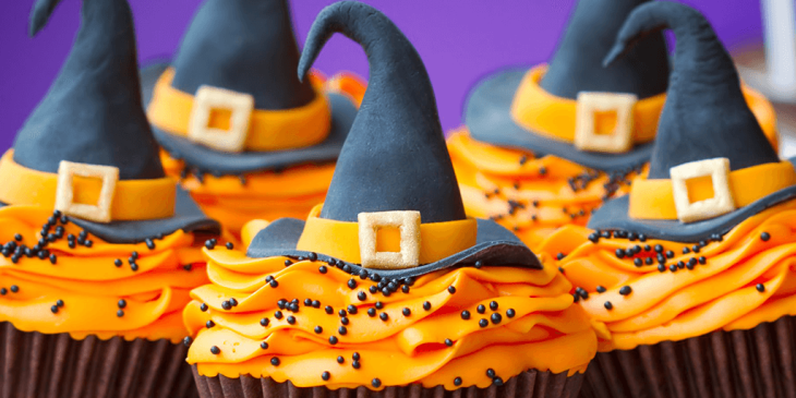 Cupcakes de Halloween que ficam uma gracinha no tema do Dia das Bruxas (e são deliciosos)