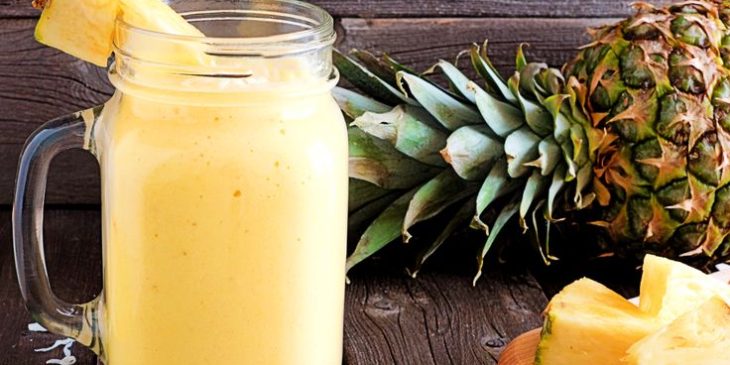 Suco de inhame com abacaxi ótimo para deixar sua saúde em dia