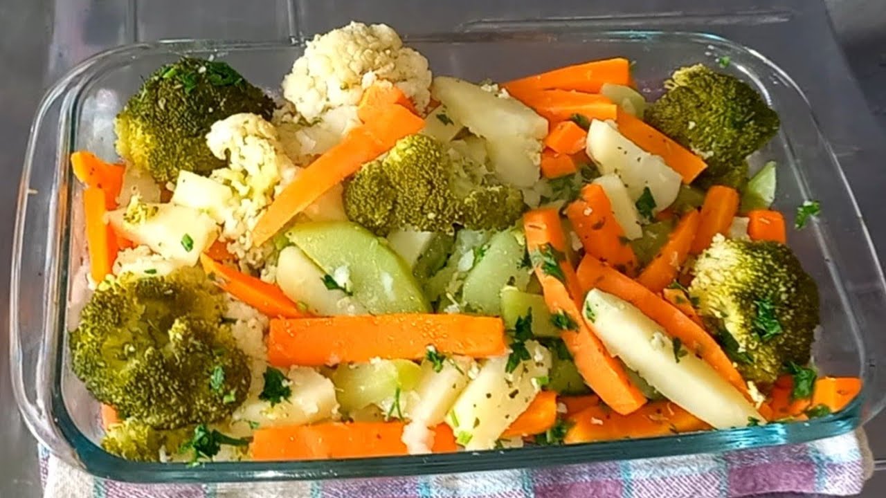  legumes cozidos no vapor fácil simples