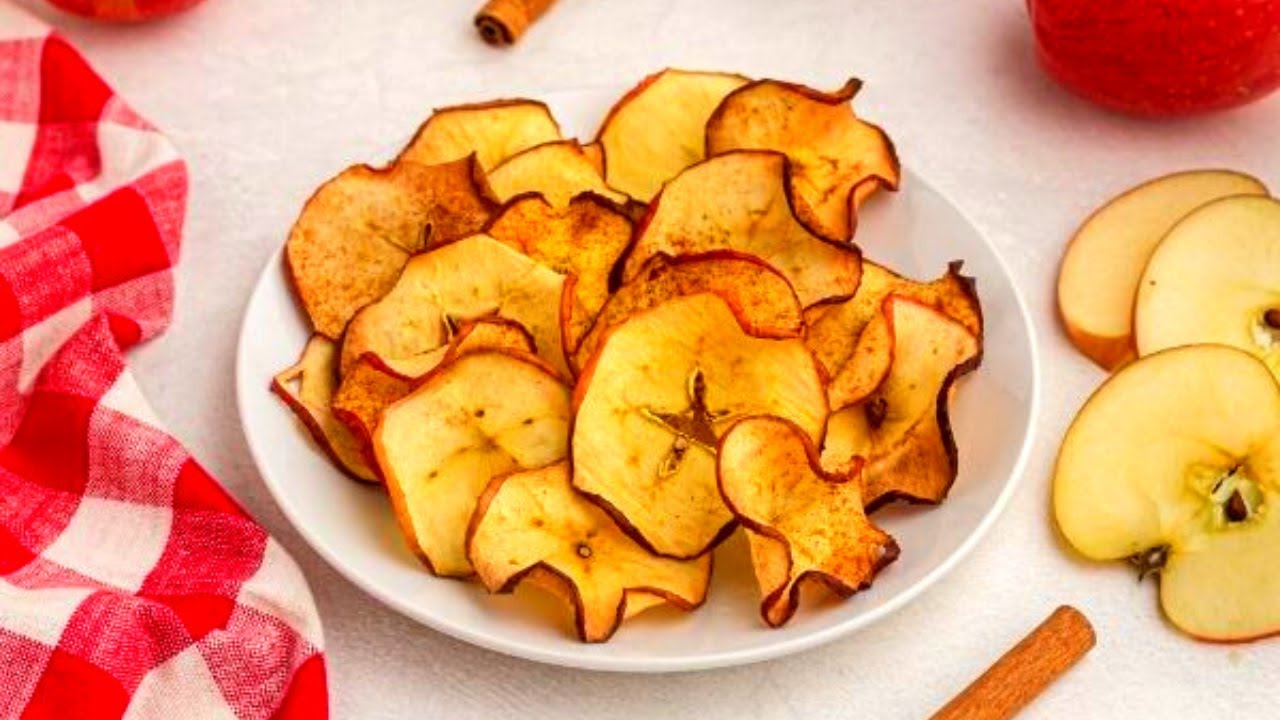 Chips de maçã na airfryer para ter o que beliscar de forma saudável