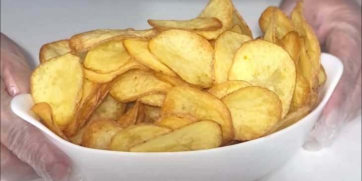 Chips de pera na airfryer tão sequinha e tão gostosa (super fácil)