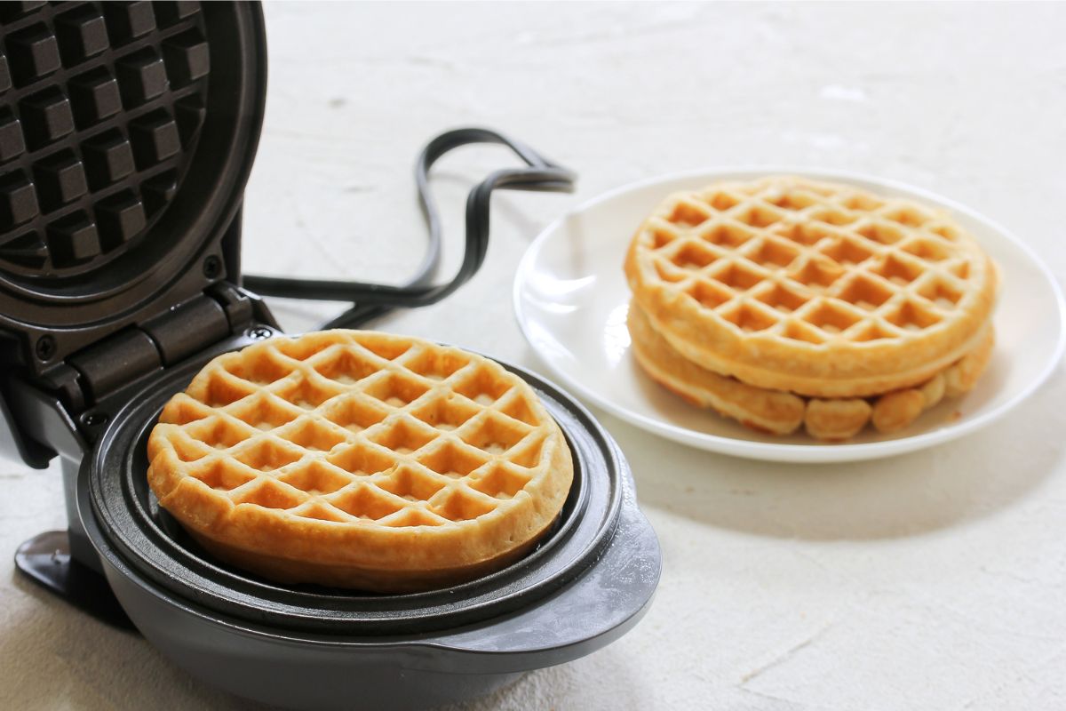 Você já provou um waffle fit" essa receita é sensacional demais para cafés da manhã