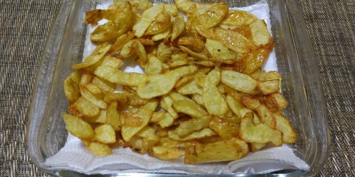 Chips de casca de batata só para quem ama criar artes na cozinha @diariodeamoralaves