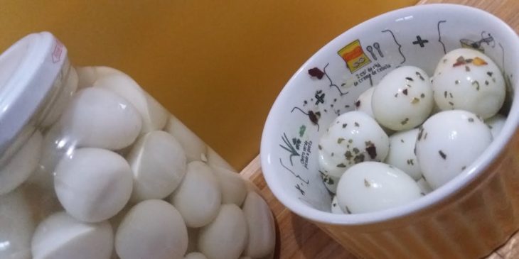 Ovos de codorna temperado ainda mais delicioso como você nunca provou @leodenicecamargo