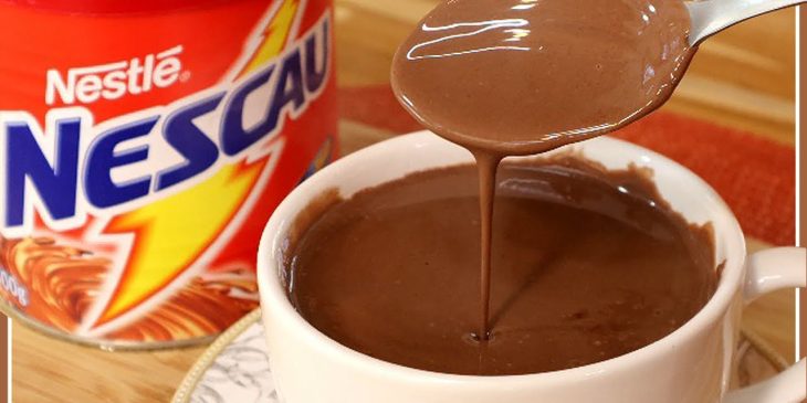 Como fazer chocolate quente com Nescau simples: receita fácil @receitasdopai