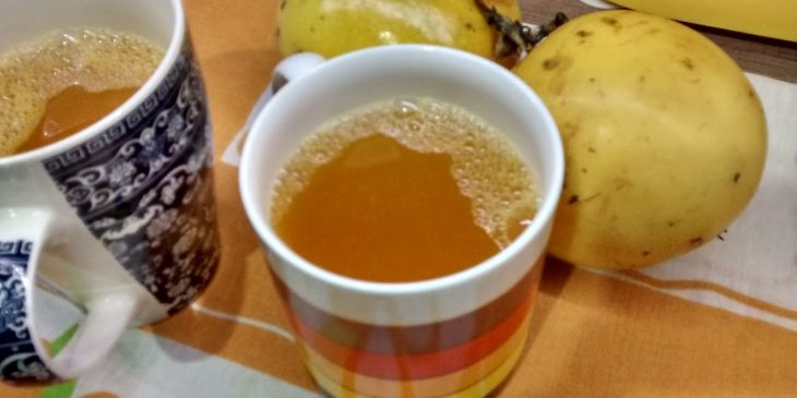 chá de maracujá com gengibre do @fazendobolo