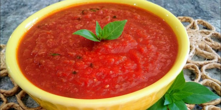 Receita de molho de tomate caseiro fácil, rápido e descomplicado
