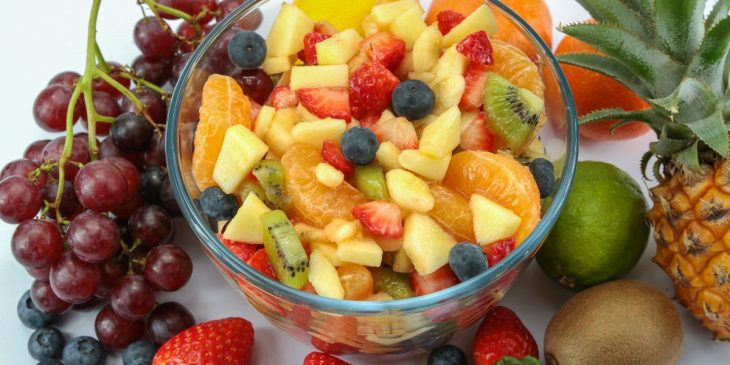 salada de frutas para dia das mães