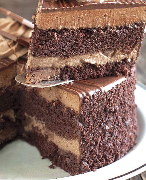 bolo de chocolate para Dia dos Namorados macio @pinterest