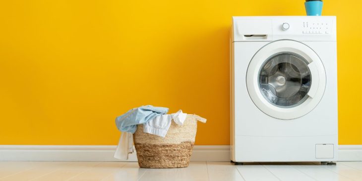 limpar máquina de lavar