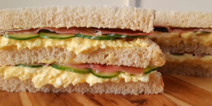 Esse sanduíche natural de presunto mega prático é uma delícia viciante