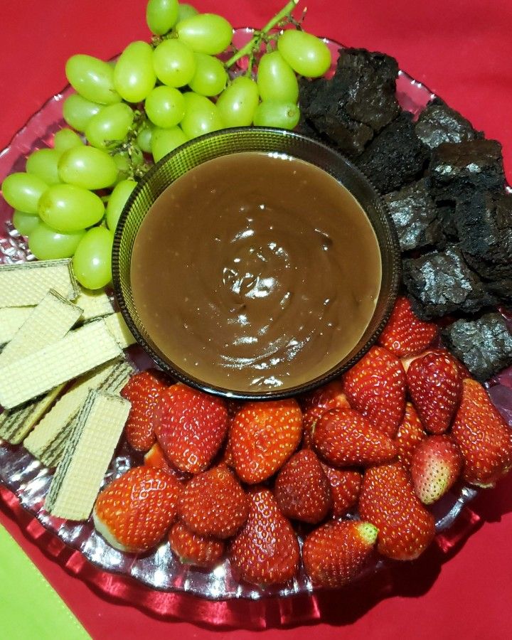 fondue chocolate simples @pinterest