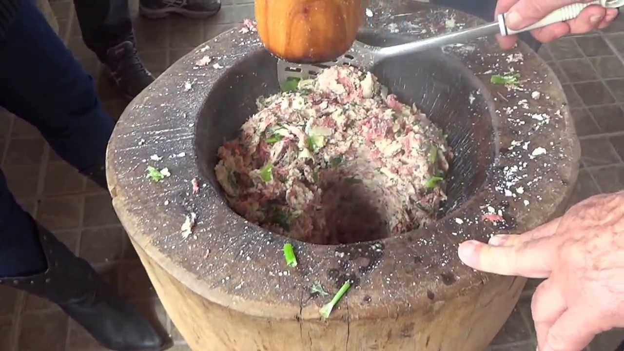 paçoca de carne seca caseira batida no pilão