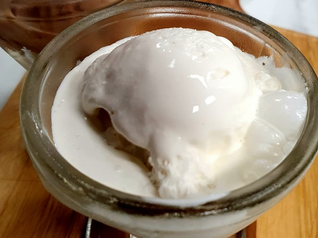 sorvete de baunilha poucos ingredientes @tvuol
