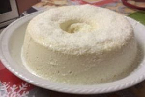 bolo de tapioca simples
