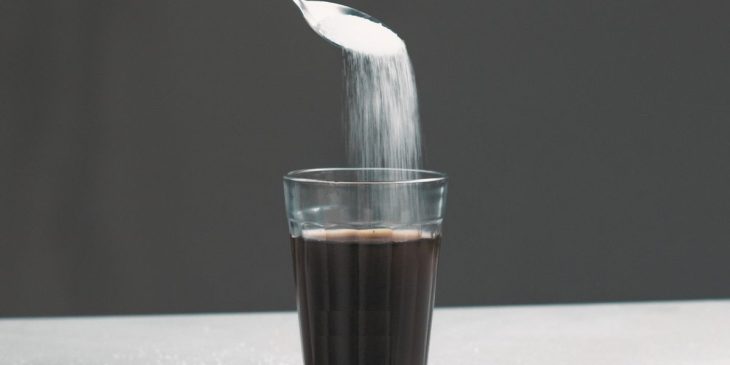 quantidade de açúcar no café
