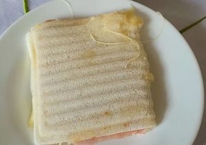 Tapioca na sanduicheira