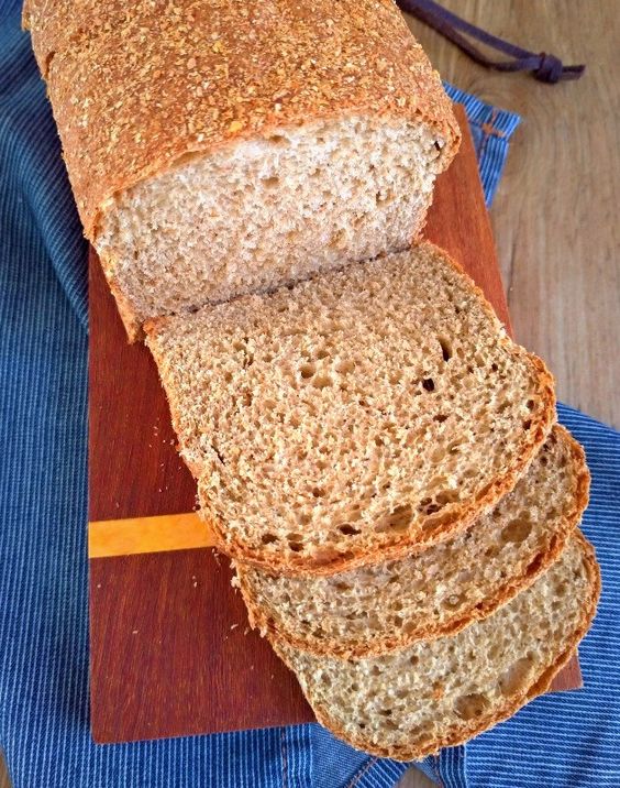 Pão integral caseiro fácil simples