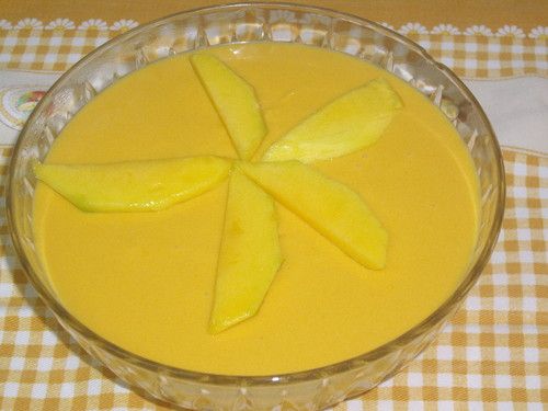 mousse de manga da fruta prático e delicioso do @saboresdaminhacozinha