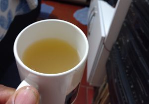 Chá de casca de limão
