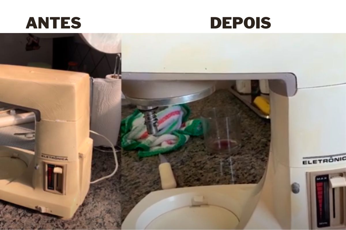 limpar eletrodomésticos encardidos