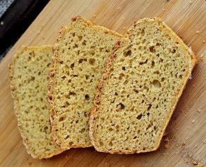 Pão com farinha de arroz
