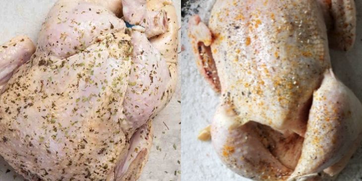 diferença entre o frango e o chester