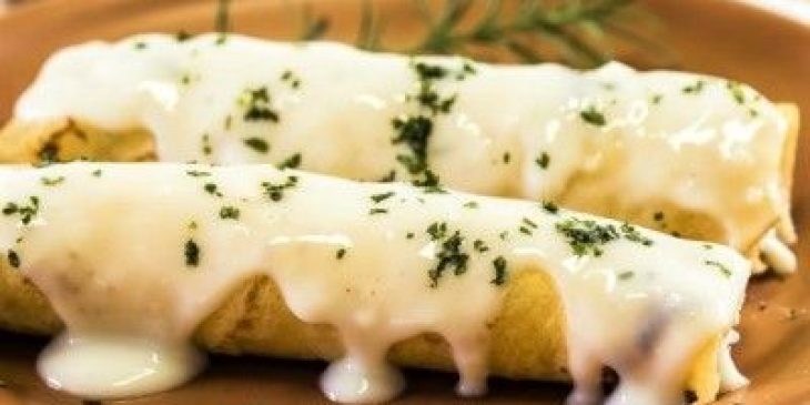 panqueca de queijo com molho branco tudo gostoso ana maria