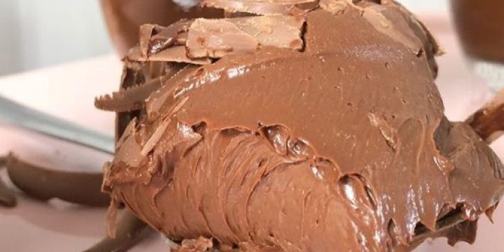 Mousse de chocolate sem açúcar para diabéticos