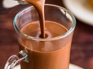 Chocolate quente sem leite condensado