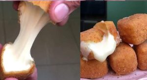 Queijo na airfryer