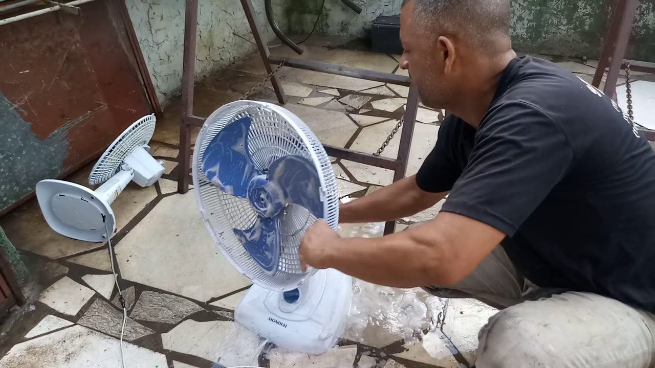 Lavar ventilador com mangueira: funciona de verdade"
